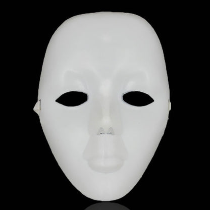 New Plastic Full Face Masks Street Dance Mask Masquerade Dance Mask Halloween Street Dance Mask For Cosplay Party Props