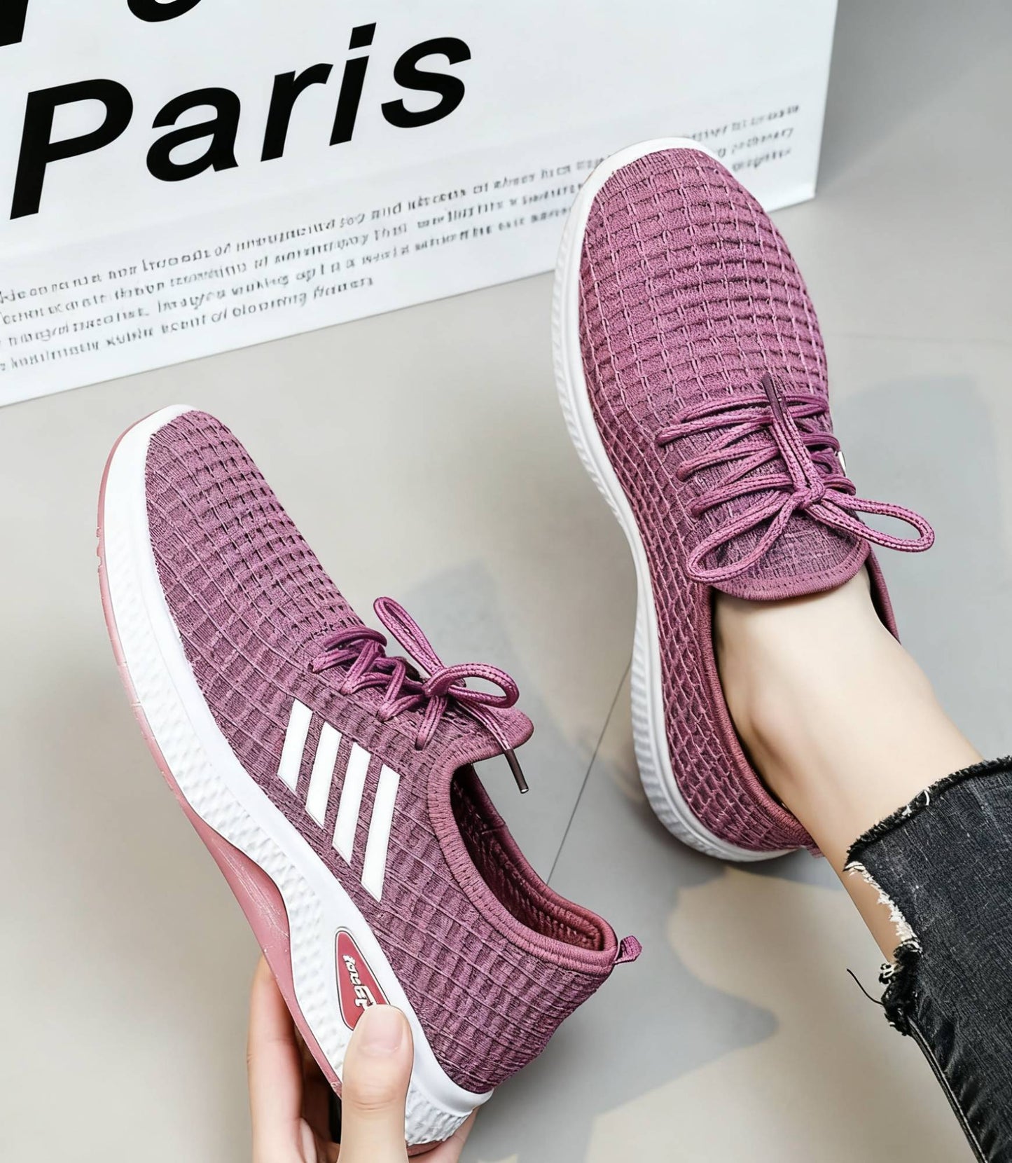 HOT Women's Air Mesh Sneakers 2025 Spring Summer Casual Running Shoes Lightweight Soft Sole Fashion Shoes for Women