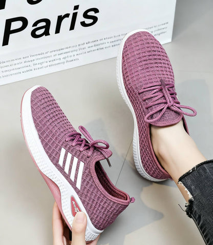 HOT Women's Air Mesh Sneakers 2025 Spring Summer Casual Running Shoes Lightweight Soft Sole Fashion Shoes for Women