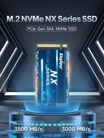 KingSpec M.2 NVMe PCIe 3.0 X4 SSD 256GB 1TB 128GB 512GB SSD M.2 2242 PCIe Disco Rígido Interno Solid State Drive para Notebook