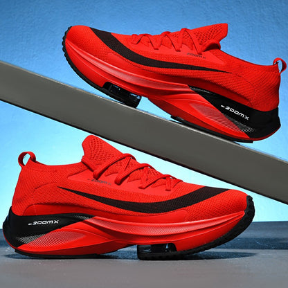 Couple Running Shoes Men Mesh Breathable Comfortable Flat Casual Walking Shoes Lace-up Trendy Outdoor Sneakers for Men Women