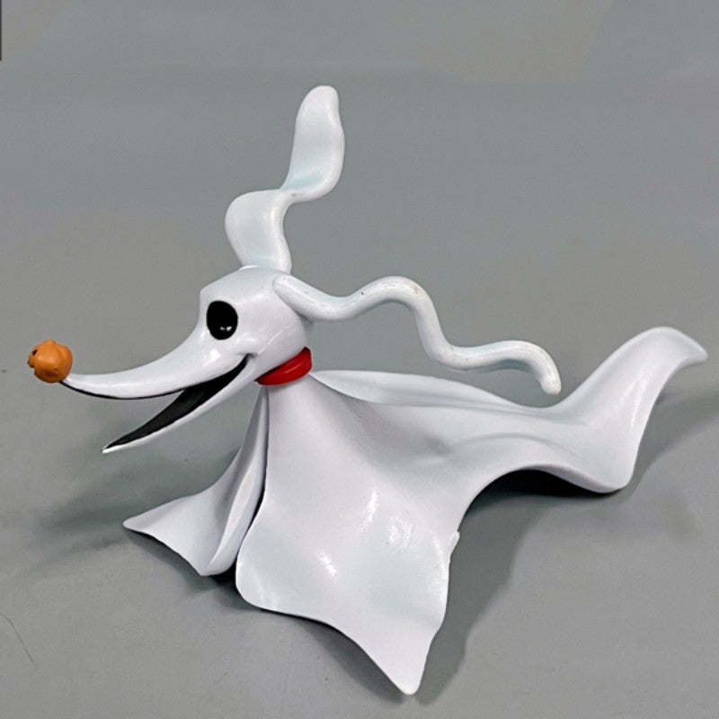 Disney Anime The Nightmare Before Christmas Kawaii Dog Zero Action Figure Toys Funny Zero The Ghost Dog Gifts for Kids Girls