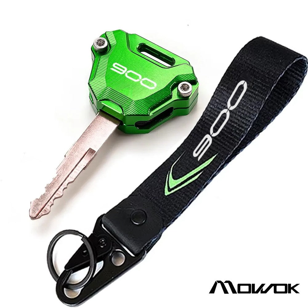 Para Kawasaki Z900 Z 900 Z900SE Z900 SE Z900RS 2017-2024 2025 Acessórios Capa da Chave da Moto Porta Chave Chaveiro