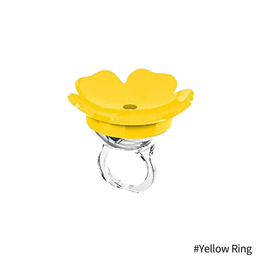 Alimentadores de anel para beija-flor em formato de flor, bebedouros de pássaros para exterior, jardim, quintal, bebedouros para pássaros de estimação, suprimentos para beber água.