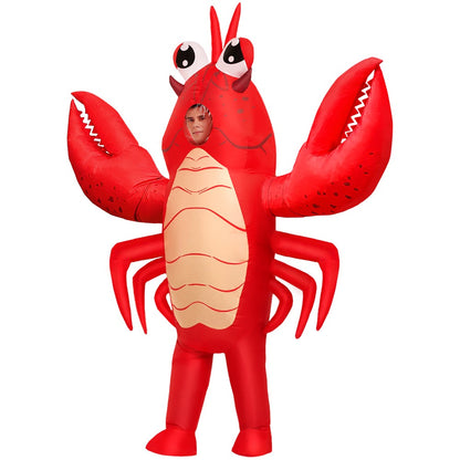 New Riding Animal Inflatable Costume Anime Suits Dress Mascot Purim Halloween Christmas Party Cosplay Costumes for Adult