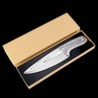 XITUO 4pcs Multi Kitchen knives Stainless steel Cascading knife combination Sets Chef knife peeler Boning Cleaver Utility Knives