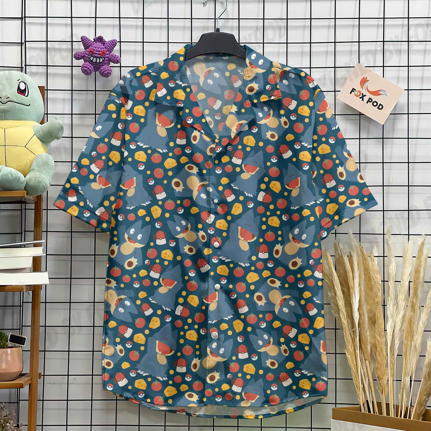 Men's Hawaiian Shirts For Men Casual Cartoon 3D Printed Shirts Loose Short-sleeve Beach Blouses Oversize Tops Camicias homme