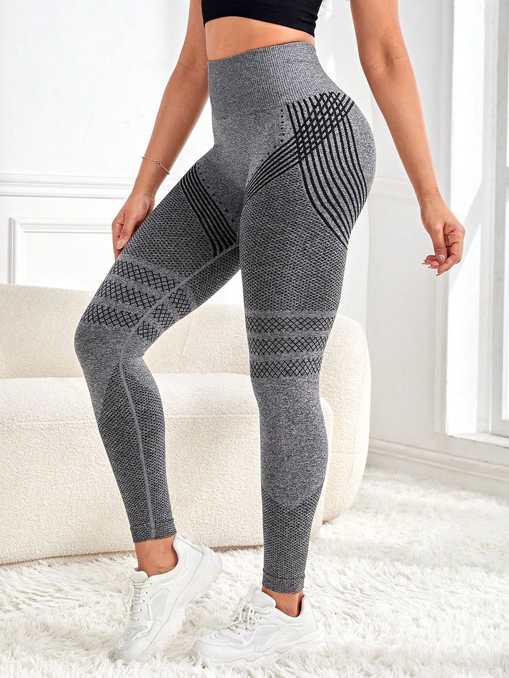Women Compression Leggings Cellulite Slimming Leggings High Waist Seamless Yoga Fitness Redefine Your Silhouette Sport Pants