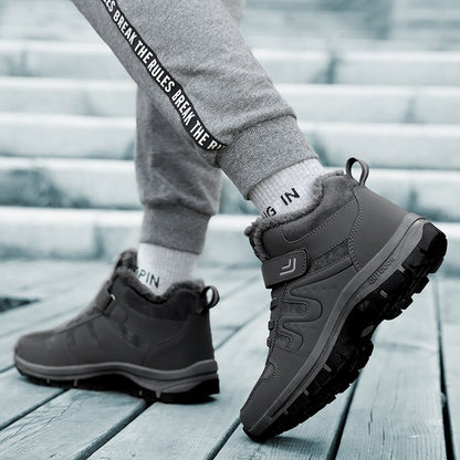 2025 Women Winter Snow Boots For Men And Women Outdoor Hiking Boots Non-Slip Warm Woman's Sneakers Size 35-45 Ankle Footwear