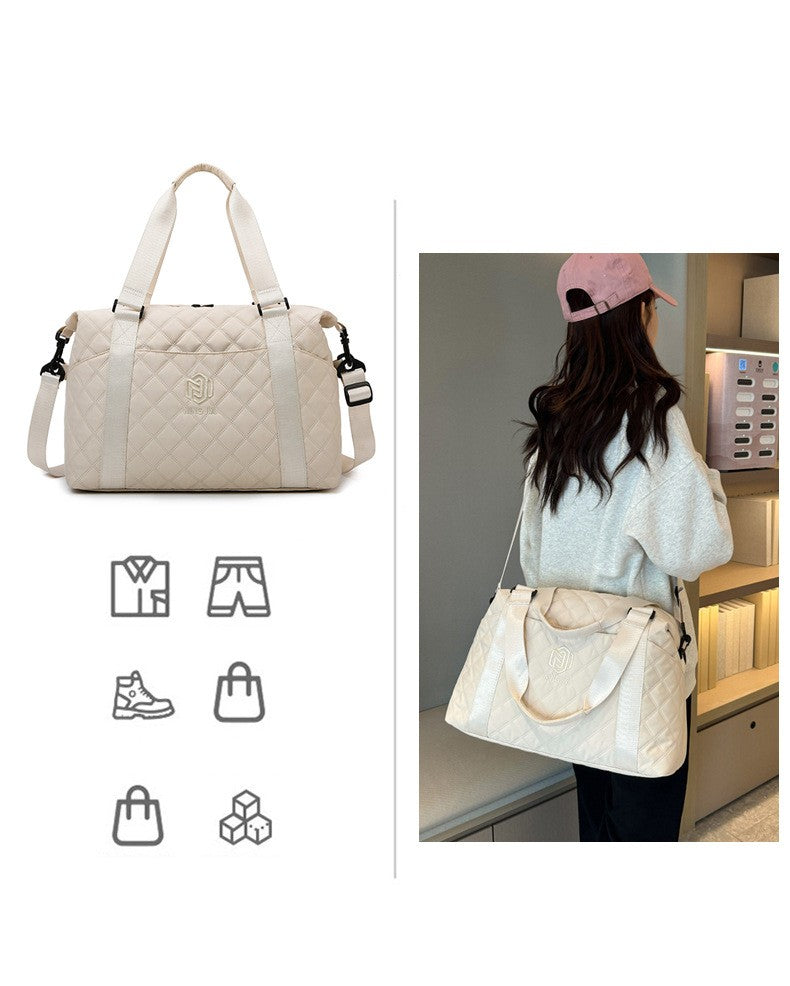 Large Capacity Outdoor Waterproof Travel Bag Luggage Handbag Women Shoulder Bag Oxford Men Sports Gym Bag Female Crossbody Bags