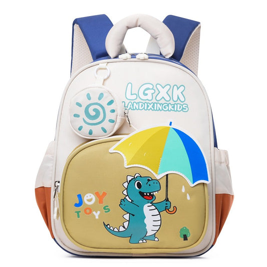 New Kids Dinosaur Backpack Kindergarten Casual Cute Fashion Boys Girls Backpack Holiday Birthday Gift Suitable for Preschool