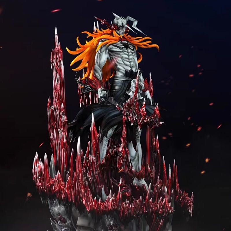 Anime Boneco de Ação 33cm Kurosaki Ichigo Ulquiorra Cifer Série Bleach 1:1 Modelo de Mesa Colecionável Brinquedo Infantil Presente de Natal