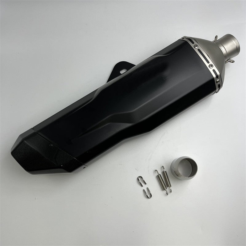 51mm Universal Motorcycle Exhaust Motocross Exhaust Muffler carbon Fiber End Cap For F750GS F850GS R1200GS