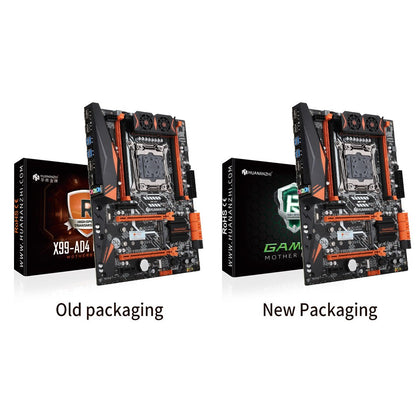 Placa-mãe HUANANZHI X99 AD4 LGA 2011-3 XEON X99 suporta Intel E5 2640 2666 2670 2678 2696 V3 V4 DDR4 RECC NON-ECC NVME SATA