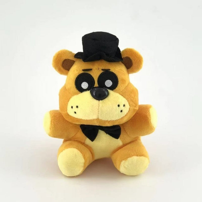 Freddy Fazbear Bichos de Pelúcia Enfeite Chica Molten Bichos de Pelúcia Urso Coelho Presentes de Aniversário Enfeite Suprimentos de Anime