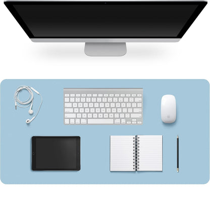 Desk Pad Protector, Non-Slip PU Leather Large Mouse Pad, Easy Clean, Writing Pad for Office/Home/Decor/School Desk Mat