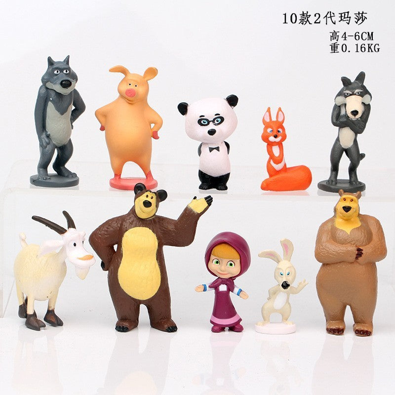8 pçs/Conjunto Filme Pixars COCO Bonecos de Ação Brinquedos Mini Desenho Animado Fofo Brinquedos Modelo para Crianças Presentes de Aniversário Decoração de Mesa