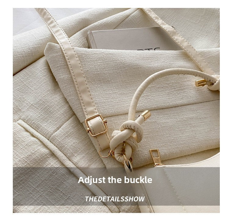 French Luxury Fashion Women's Bag Handbags Ladies Solid Color High-end Texture Versatile Shoulder Bag for Woman