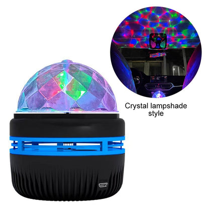 LED Starry Sky Lights Bedroom NightLights 5V USB Decoration Atmosphere Projector Lamp 360° Rotating For Weddings Christmas
