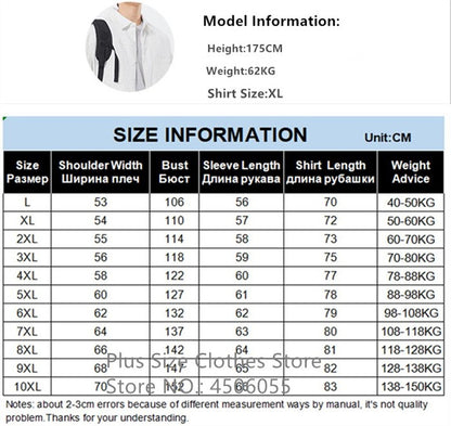 Loose Casual Boys Shirts Outdoor Long Sleeve Army Green Cotton 7XL 8XL 9XL 10XL 150KG Plus Size Cargo Blouses Black Men Clothes