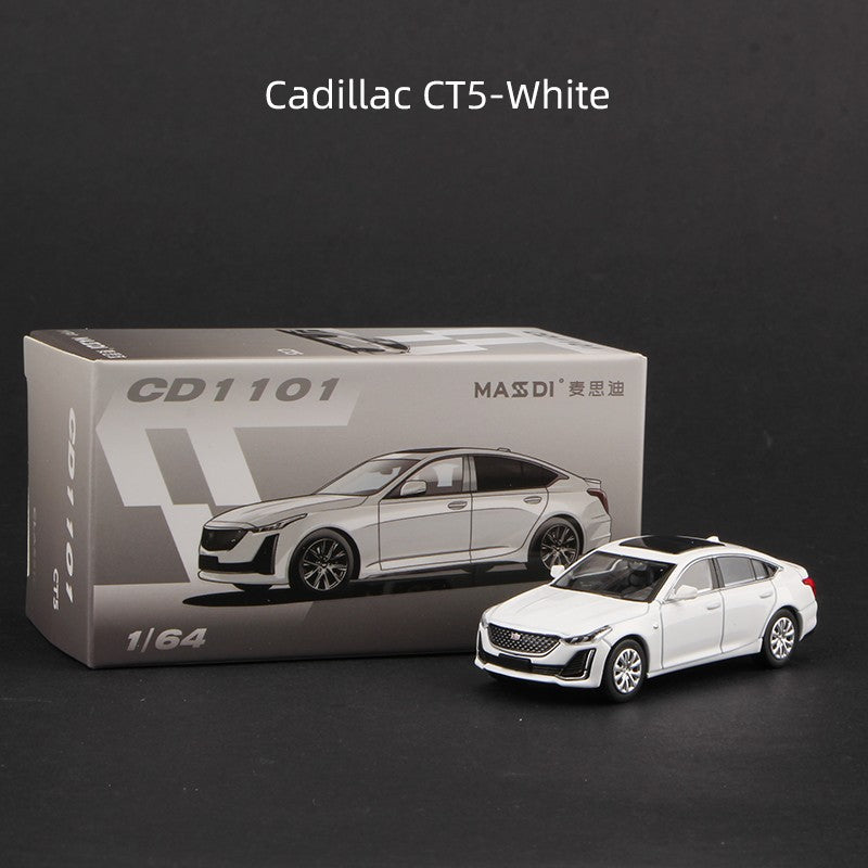 Massdi 1:64 Cadillac Escalade Carro Modelo CT5 CT6 Liga Miniatura Veículos Diecast Coleção de Brinquedos