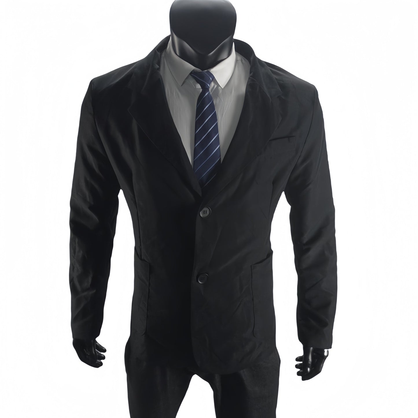 Men's Jacket Thin New Smart Casual Suit Suede Slim Jacket with Lining Single Breasted Coat European Size M-XXL
