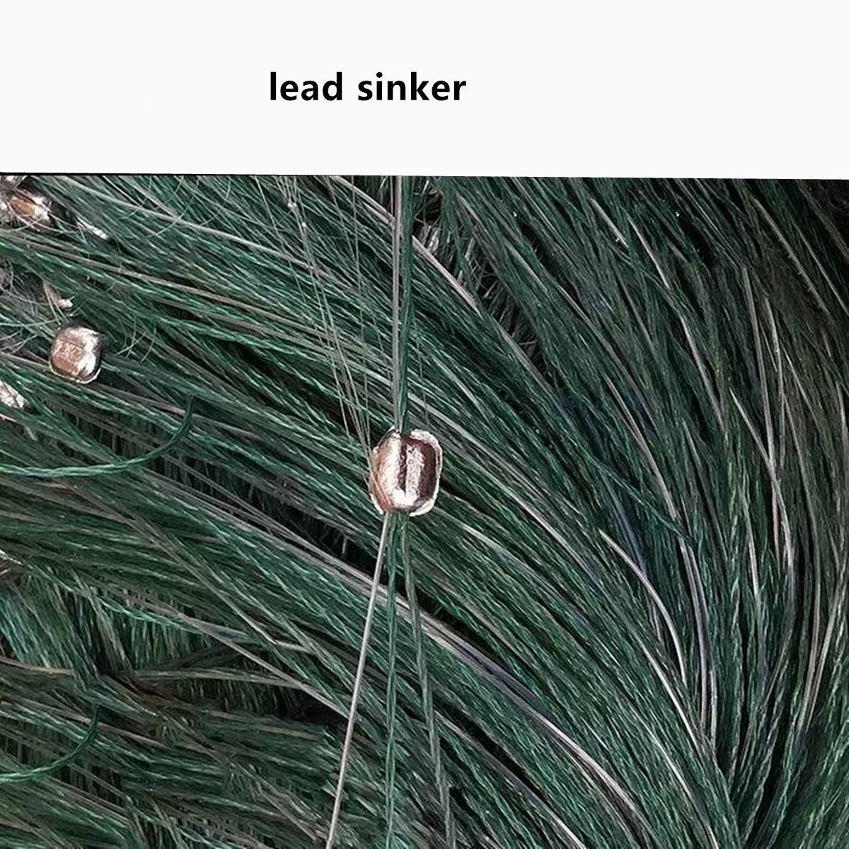 Monofilament Nylon Fishing Net 3Layer Sink Gill Net for Fish Bait Red De Pesca,Depth 1.5m to 6m,Length 20m to 90m,Mesh 25mm-60mm