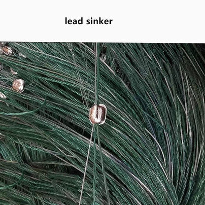 Rede de Pesca de Nylon Monofilamento 3 Camadas Malha de Emalhar para Isca de Peixe, Profundidade 1,5m a 6m, Comprimento 20m a 90m, Malha 25mm-60mm