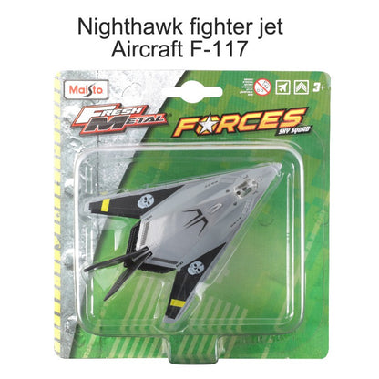 Maisto avião modelo original brinquedo de metal fundido presente coleção de brinquedos infantis de helicóptero caça de avião de transporte