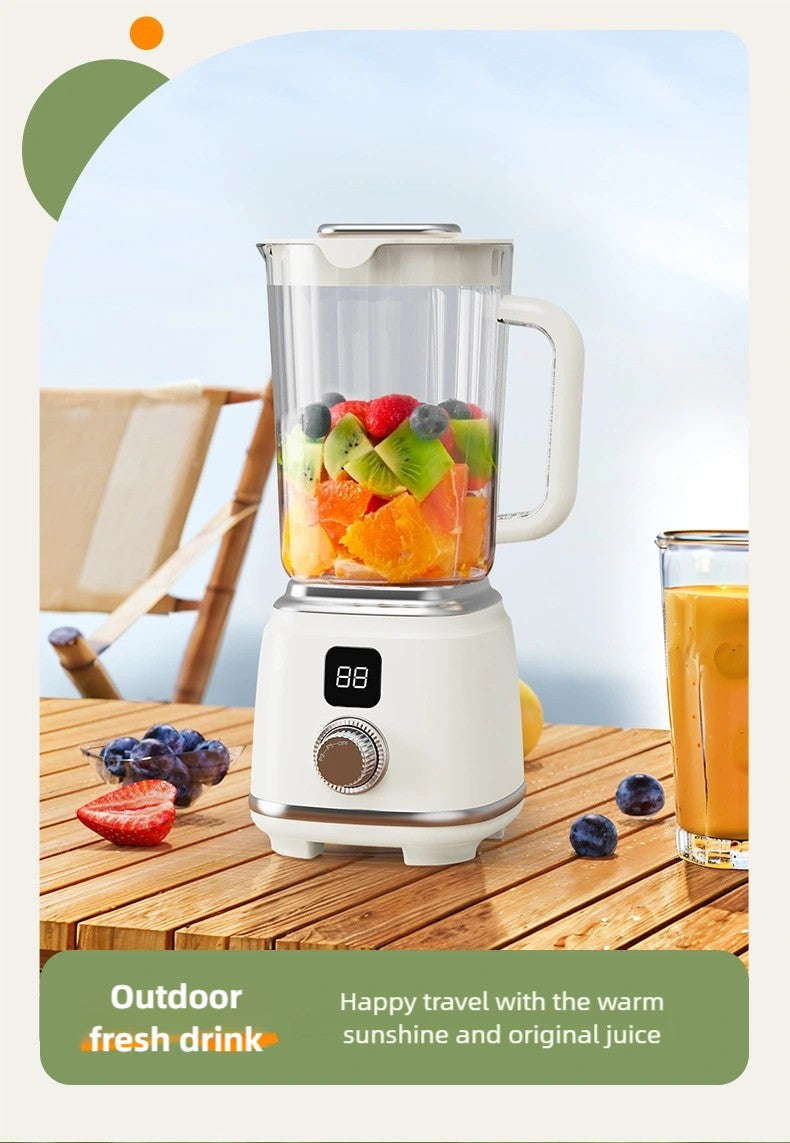 Espremedor TINSOL Novo Lar 10 Lâminas 3000mAh Liquidificador Multifuncional com Botão Espremedor Triturador de Gelo Alta Taxa de Extração de Suco Ferramentas de Cozinha