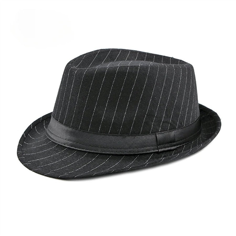 Chapéu de Lã para Casamento Primavera Verão para Homens de Meia-Idade, Casal, Moda Outono Inverno, Festa Xadrez, Design de Luxo, Chapéu Jazz Fedora para Mulheres