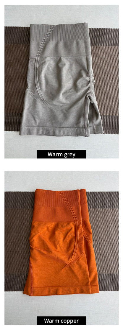 TKITK Seamless Tight shorts Gym shorts Womens Workout Yoga shorts  Soft High Waist Outfits Fitness Sports Wear