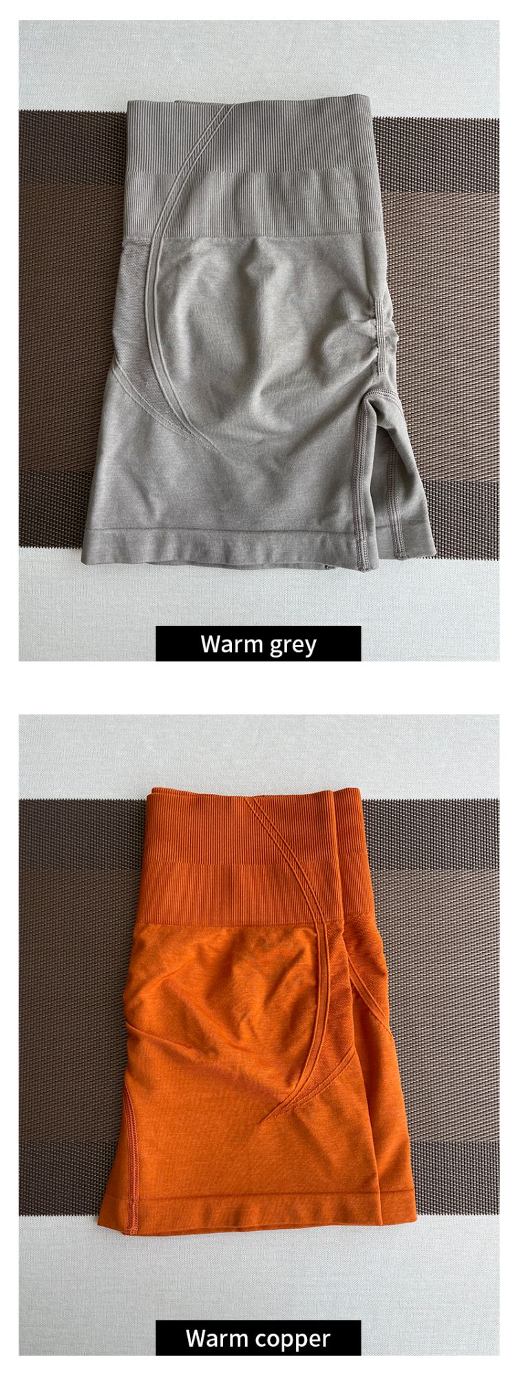 TKITK Seamless Tight shorts Gym shorts Womens Workout Yoga shorts  Soft High Waist Outfits Fitness Sports Wear