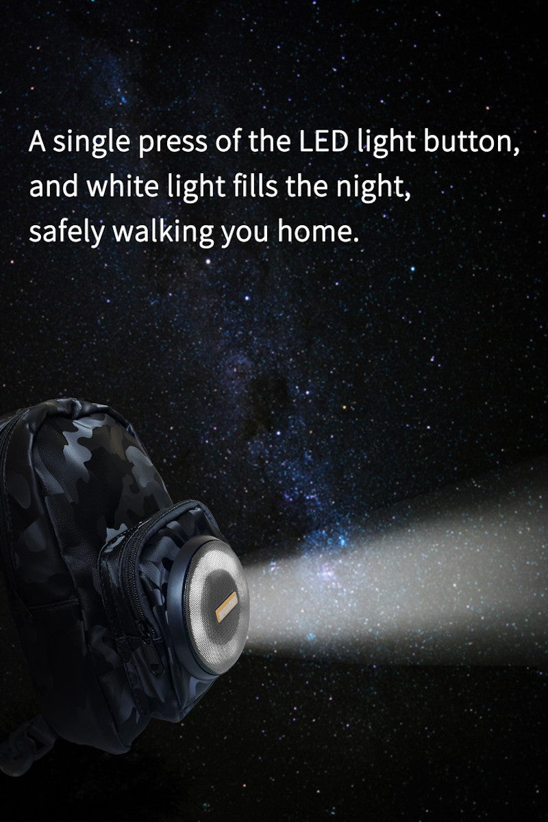 Wireless Bluetooth Speaker Bag Chest Bag for Men Crossbody Bag Waist Bag Hifi Sound Quality Cycling Music Bag Back to School Bag