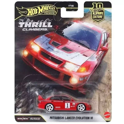 2026 Novo Original Mattel Hot Wheels 1/64 2026 Série Car Culture Thrill Climbers Lancer Evo 4 Porsche 914 Safari Carro Colecionável Diecast Presente de Aniversário Feriado