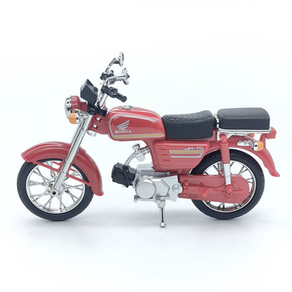 Brinquedo de carro de liga de metal para crianças, modelo de motocicleta, peça de exibição, presente para meninos, veículo de simulação realista, colecionável