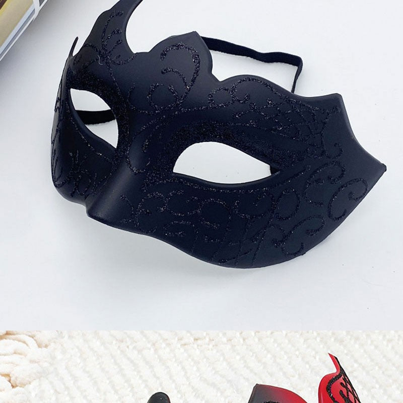 Half Face Mask Glittering Masquerade PartyMasks Role Play Nightclub Half Face Eye Maskween Party for Fancy Dress Christmas Party