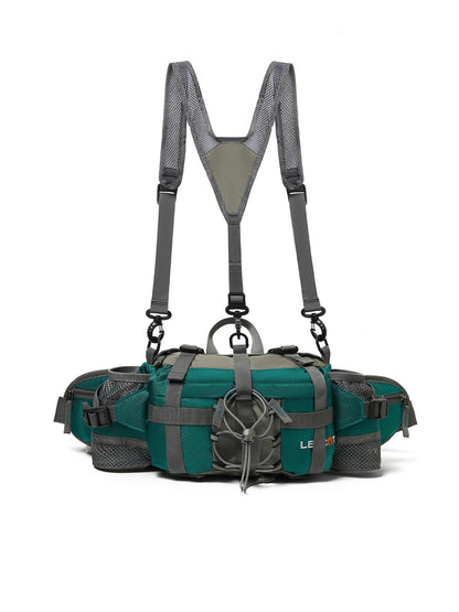 Outdoor Sports Waist Bag Hiking Cycling Climbing Storage Bag Versatile Travel Mountaineering Waist Bag