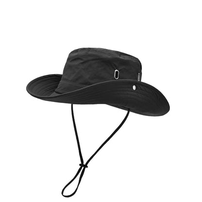 Chapéus De Pescador Masculinos De Material De Secagem Rápida, Prateados, Com Porosidade, Bonés Casuais Para Exterior, Chapéu De Proteção Solar Masculino, Chapéu De Aventura
