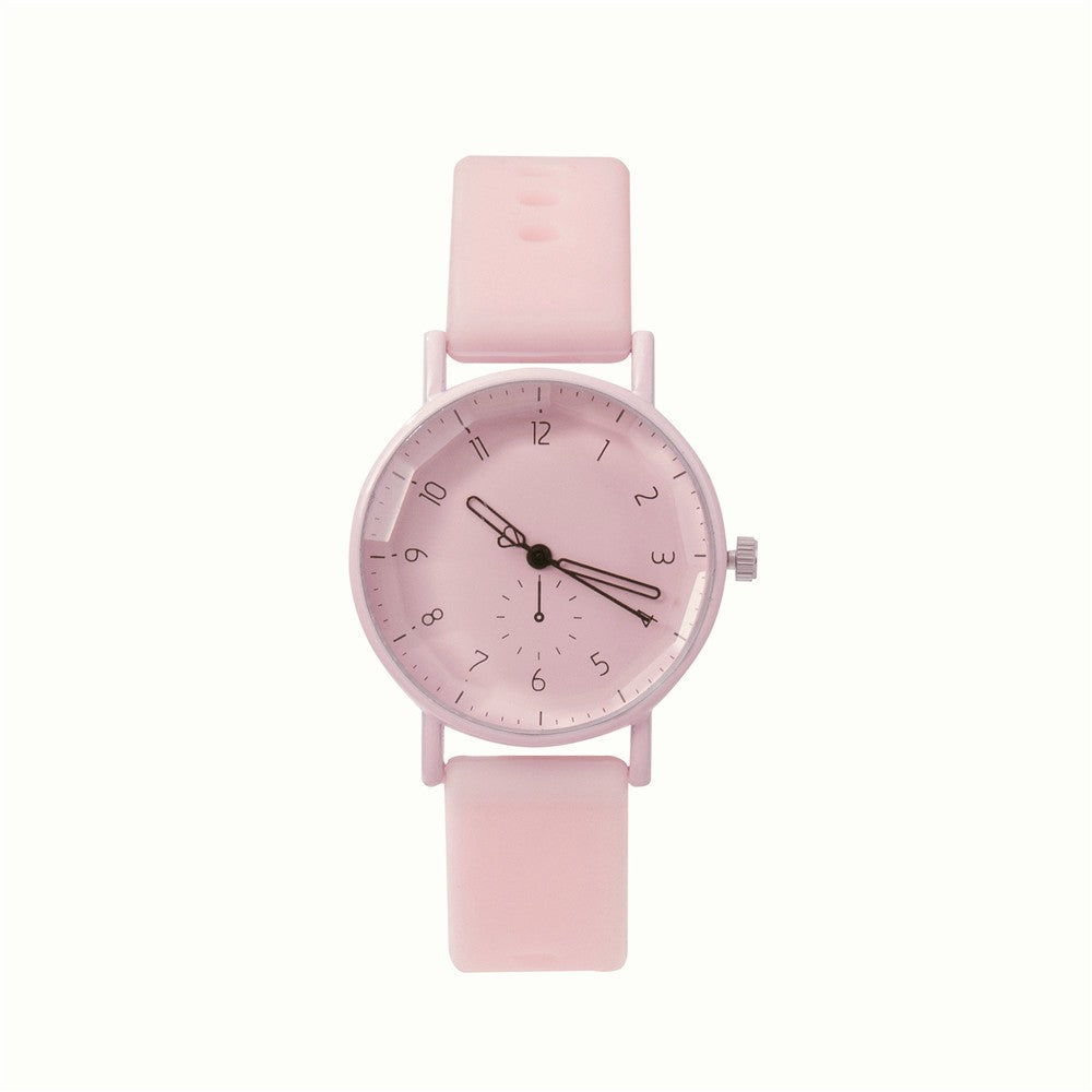 Pink Digital Simple Women Dresses Brand Watches Fashion 2023 New Casual Silicone Strap Ladies Quartz Watche Gift Clock