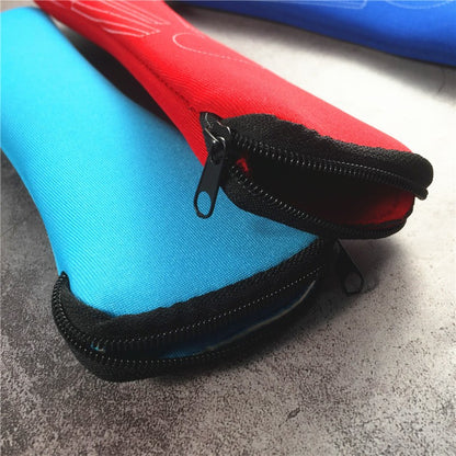 Tableware Bag Box Cutlery Storage Bag Portable Travel Fork Spoon Knife Dinnerware Packaging Pouch Storage Case with Zipper