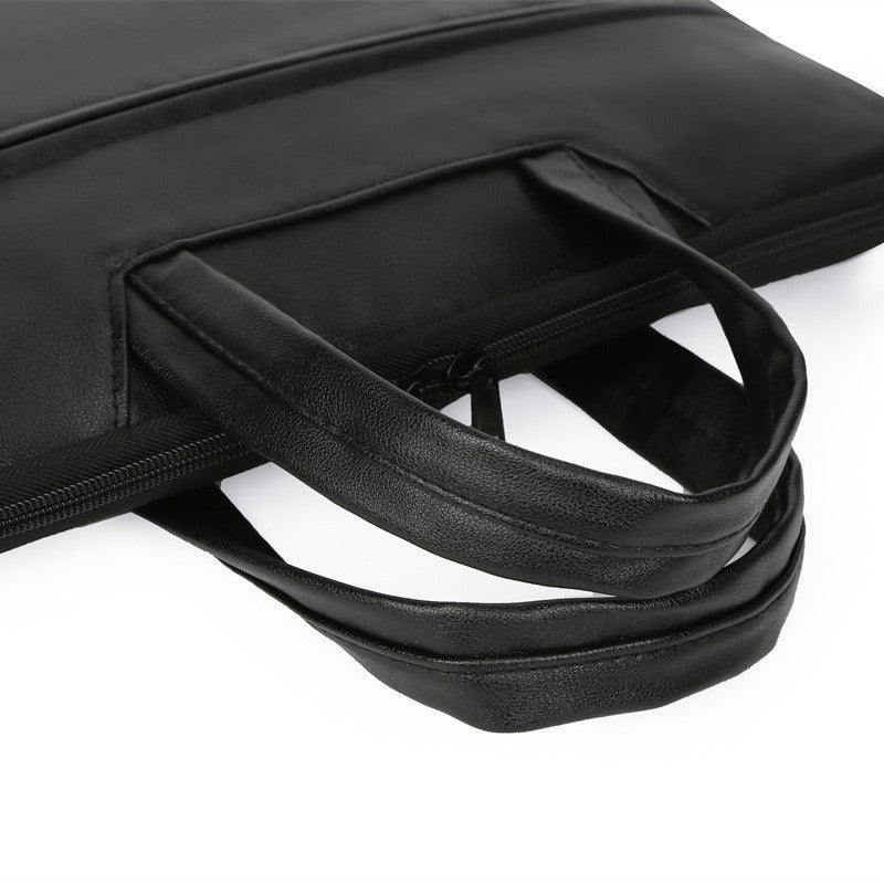 Fashion Men'S Large Capacity Handbag, Briefcase - Adjustable Crossbody Bag And Shoulder Bag With Multiple Compartments