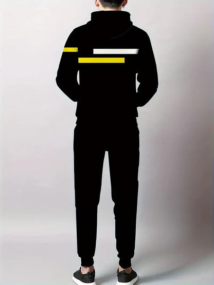 3D Dragon print truck suit set,  sweat shirt, hood and pants