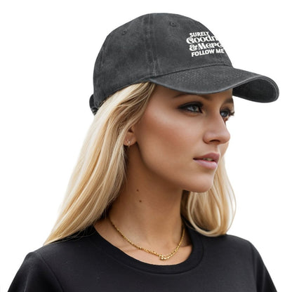 Surely Goodness and Mercy Follow Me Psalm 23:6 Baseball Cap custom caps fun hats Brand Man cap Men Women's