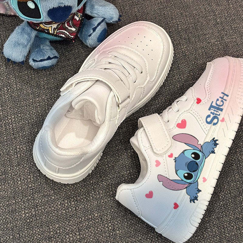 stitch shoes kids Children shoes Student Casual Sneakers boys Running Fashion 8 and 9 year old girls Shoes Christmas Gift