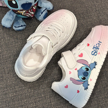 stitch shoes kids Children shoes Student Casual Sneakers boys Running Fashion 8 and 9 year old girls Shoes Christmas Gift