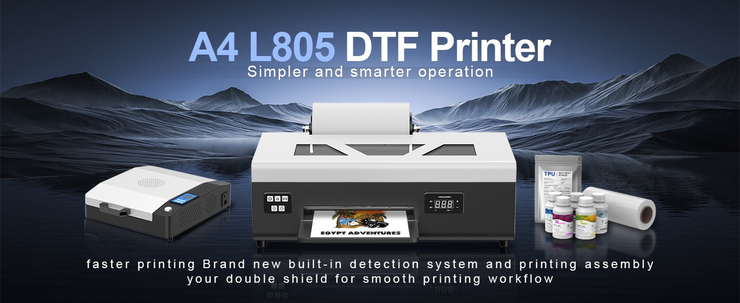 US/EU Stock A3 XP600 DTF Printer Machine A3 UV Sticker Printer DTF Printer Direct to Film Print DTF Printer A4 T-Shirt Printer