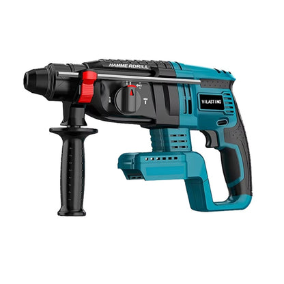 Furadeira de Impacto Elétrica sem Escovas VILASTING 26MM Ferramentas Elétricas Rotativas Multifuncionais sem Fio para Bateria Makita/Dewalt 18V Pino