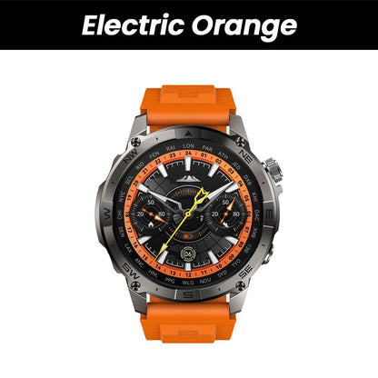 New Zeblaze Stratos 2 Plus GPS Smart Watch 1.43'' AMOLED Display Compass Barometric Altimeter Bluetooth Phone Calls Smartwatch