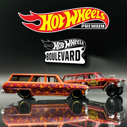 Hot Wheels Boulevard 1:64 2025 Mix GJT68 Miniatura de Liga Fundida Corpo Chassi Modelos Colecionáveis Premium Carros Coleção Presente